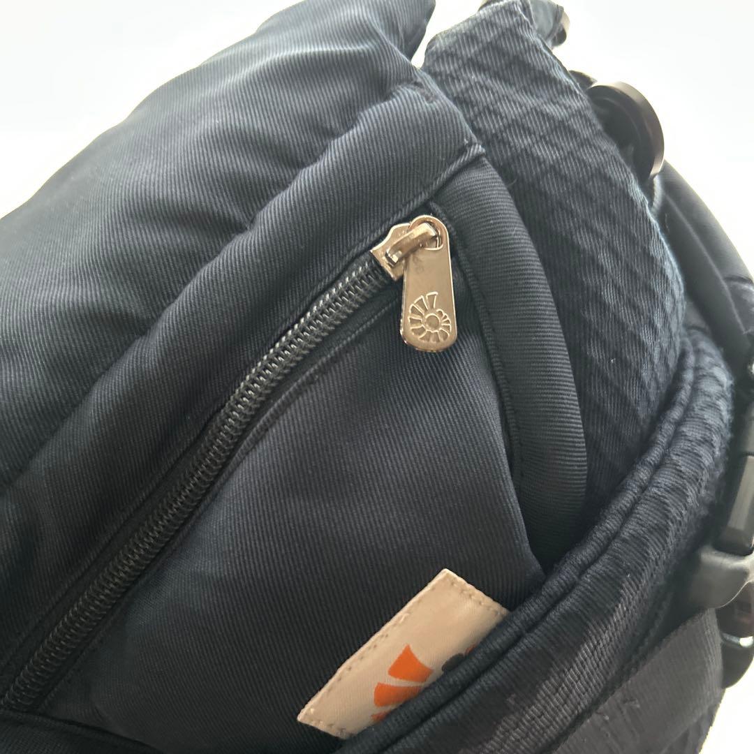 【エルゴベビー】ネイビー 抱っこ紐 収納ポーチ付き　メッシュ　オムニブリーズ