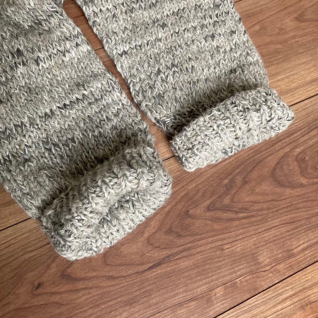 45R ウールニット ハイネック