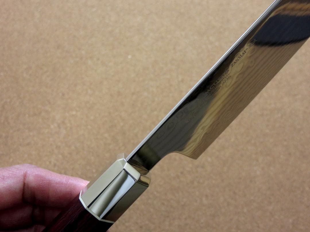 関の刃物 三徳包丁 180mm 三昧 荒波 コアレス鋼 野菜 肉切り 両刃万能