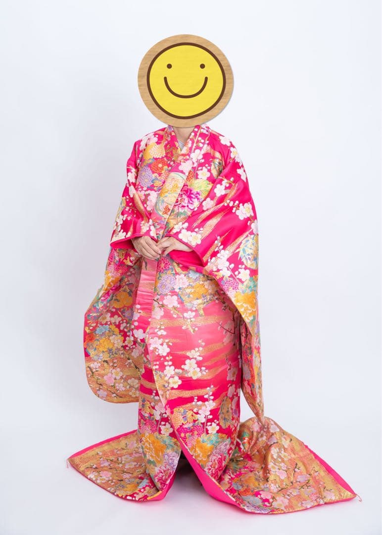 た*き様 花嫁の打掛　色打掛