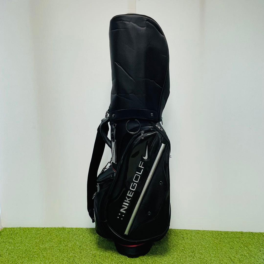 新品 未使用 NIKE ブラック キャディバッグ ゴルフ ナイキ メンズ