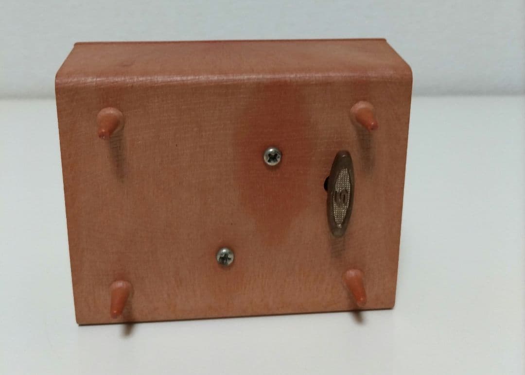 【ジャンク品】オルゴール付きアクセサリーボックス【レトロ】