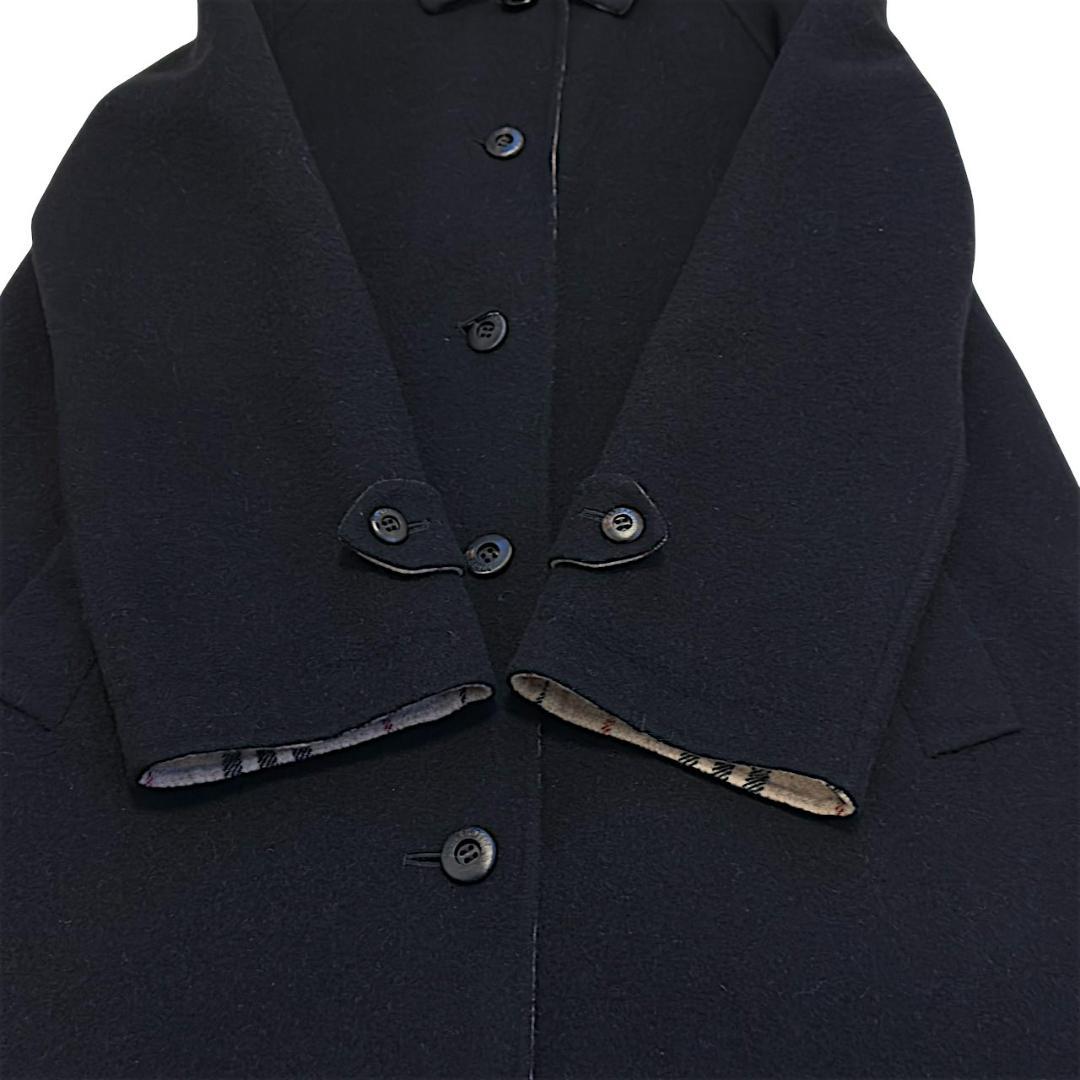 【美品/カシミヤ】 BURBERRY LONDON ノバチェック ウールコート