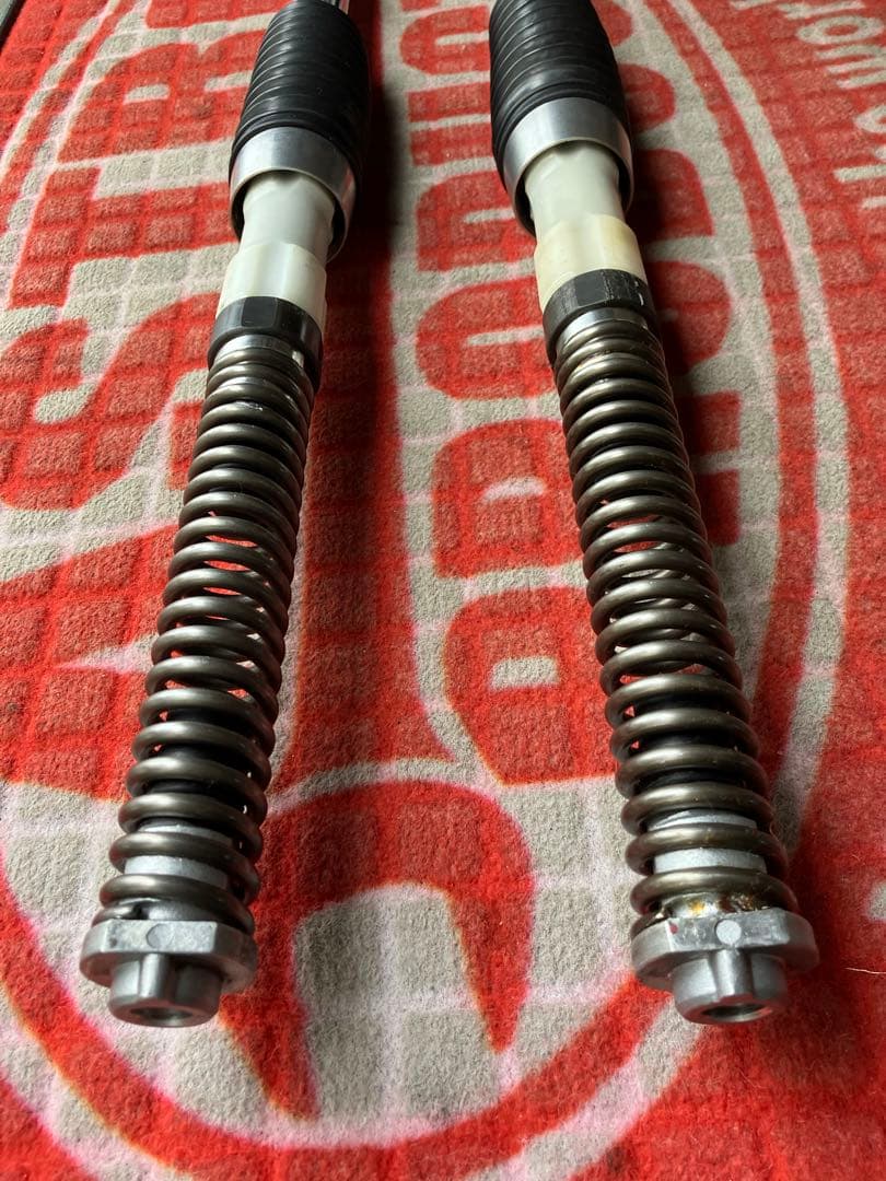 シャリー　フロントインナーフォーク　強化スプリング入