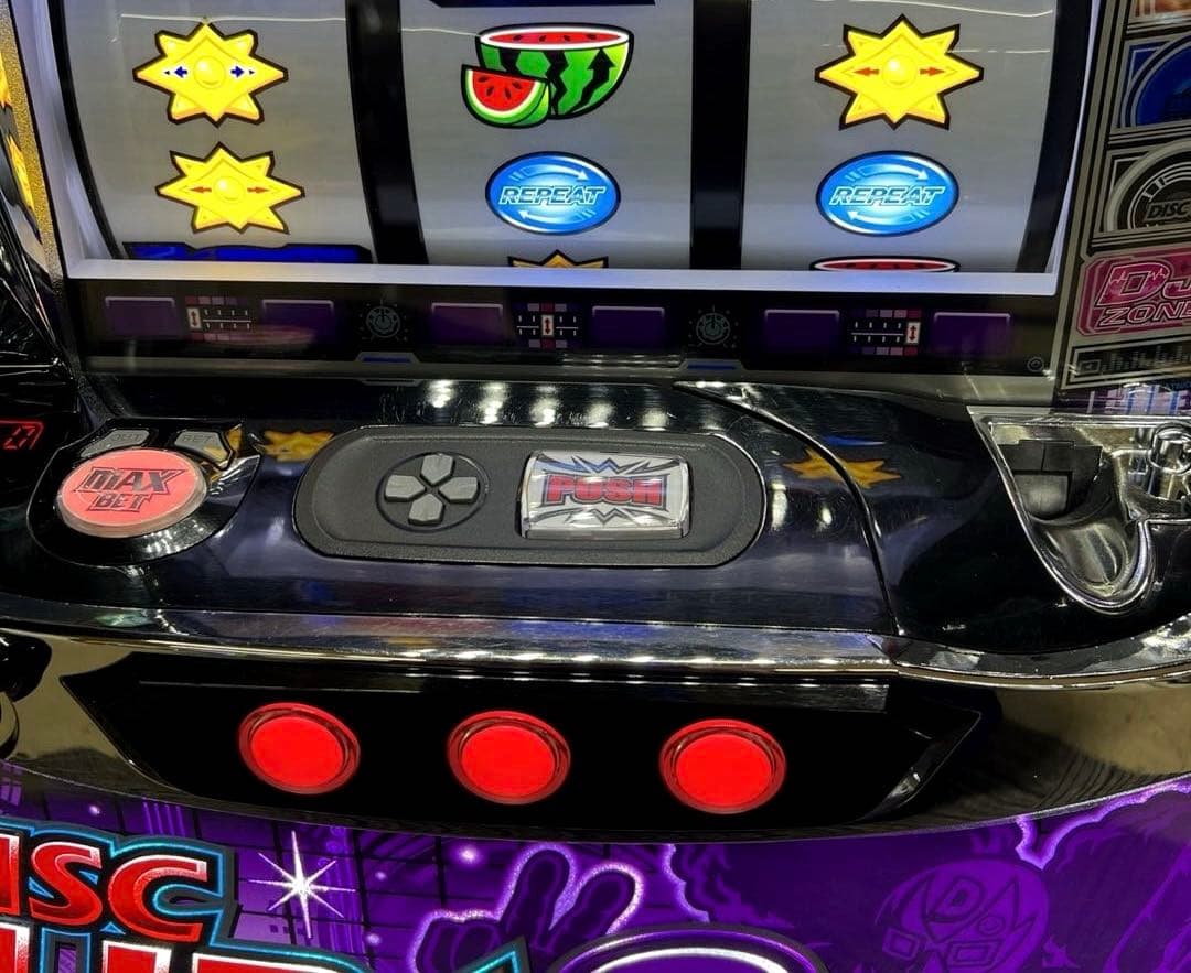 パチスロ「ディスクアップ2」　送料無料 パチスロ実機