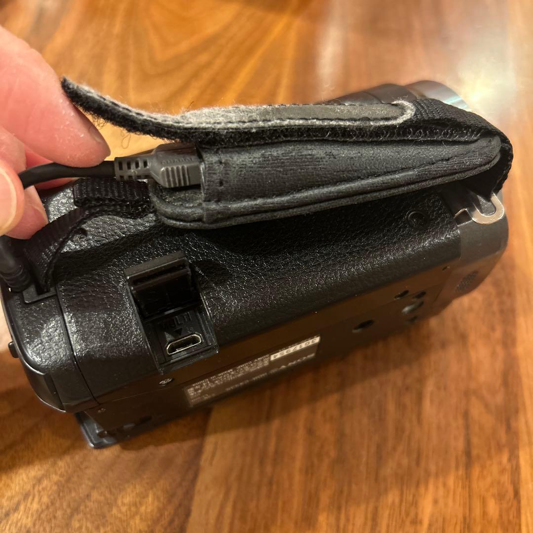 【訳あり】SONY HDR-CX535 ビデオカメラ ボルドーブラウン