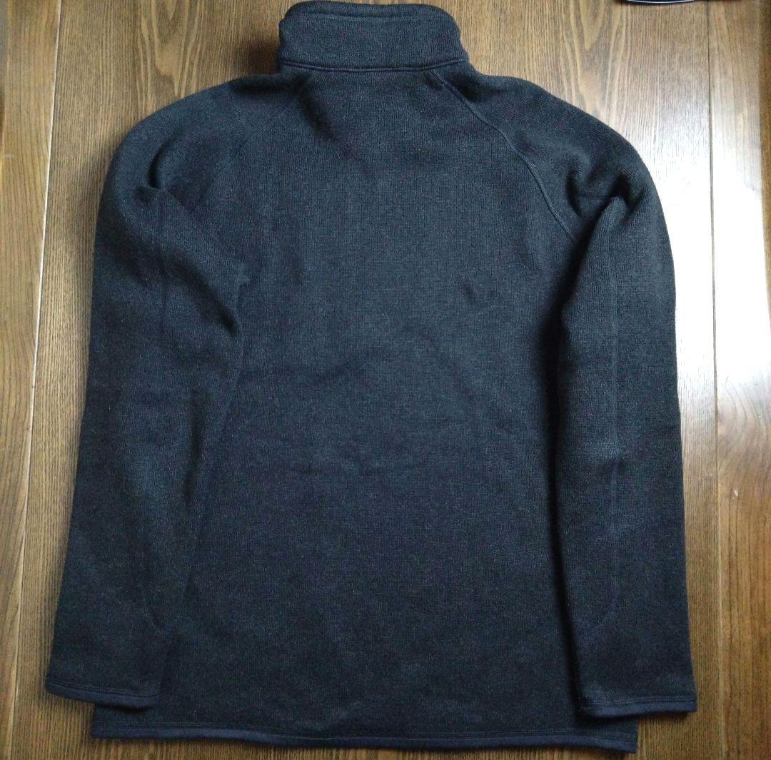 【パタゴニア】ベター・セーター・1/4ジップ L ブラック系カラー