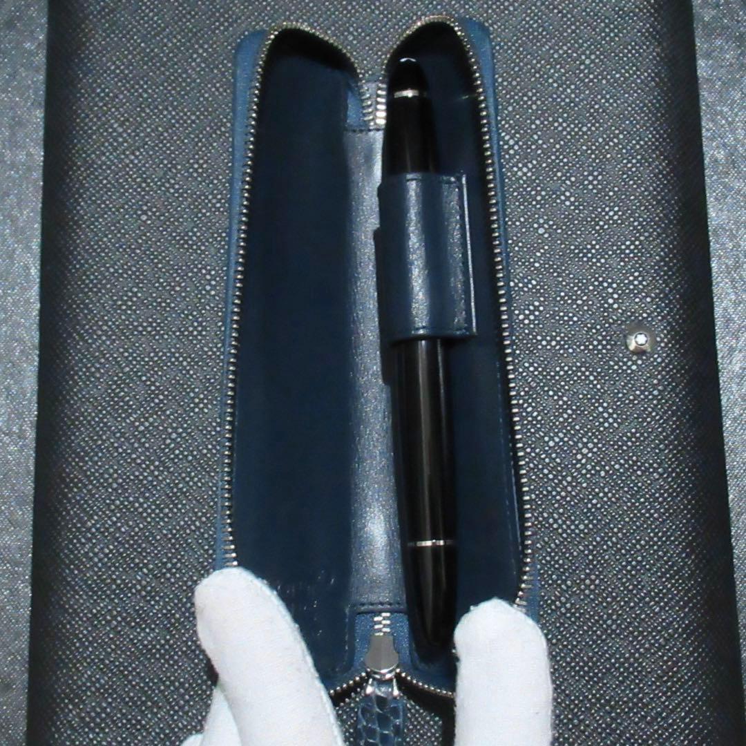 モンブラン ペンケース ペンポーチ マイスターシュテュック 1本用 112984