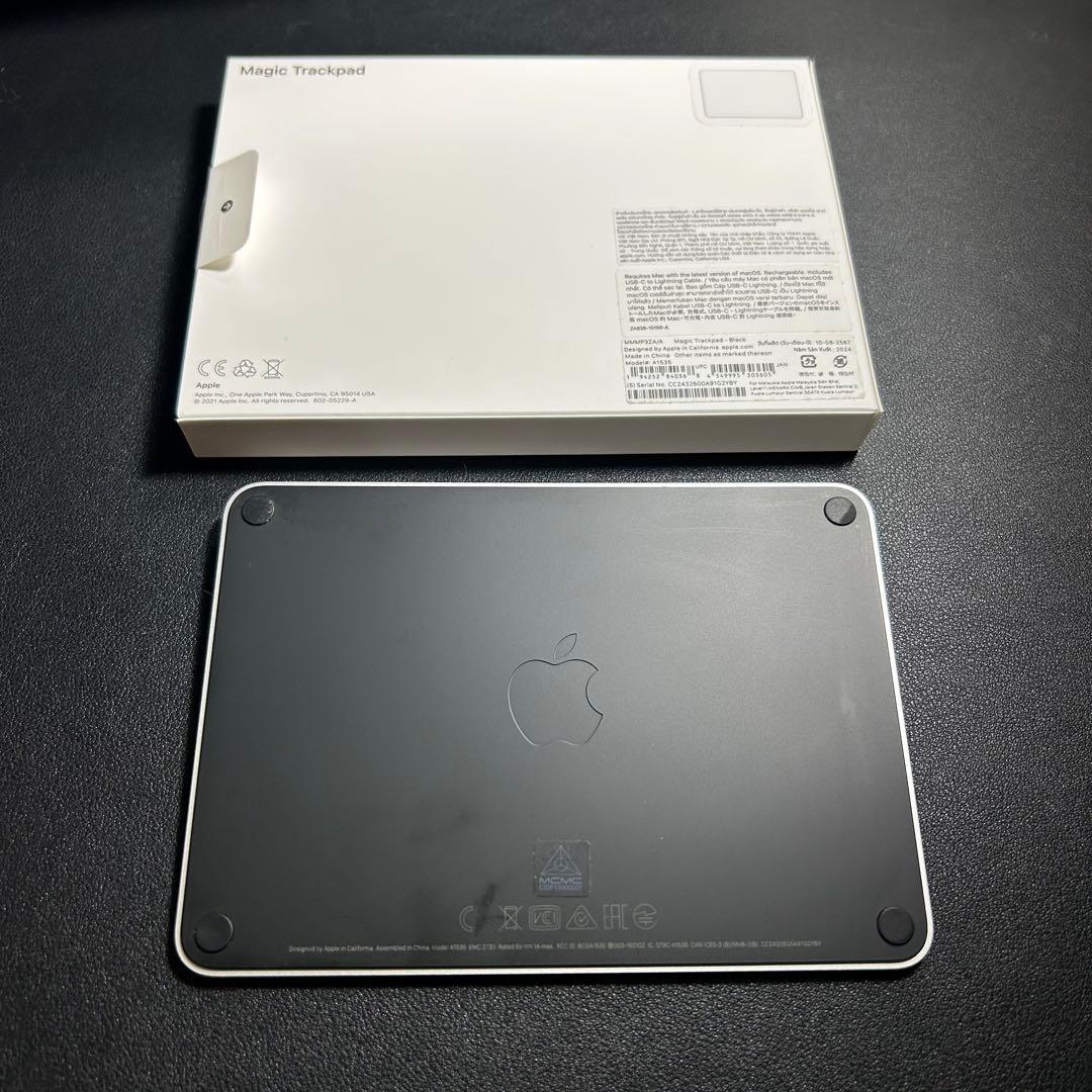 Apple Magic Trackpad ブラック　MMMP3ZA/A