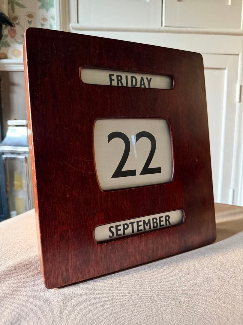 【レア】ビンテージ　万年カレンダー　壁掛けカレンダー