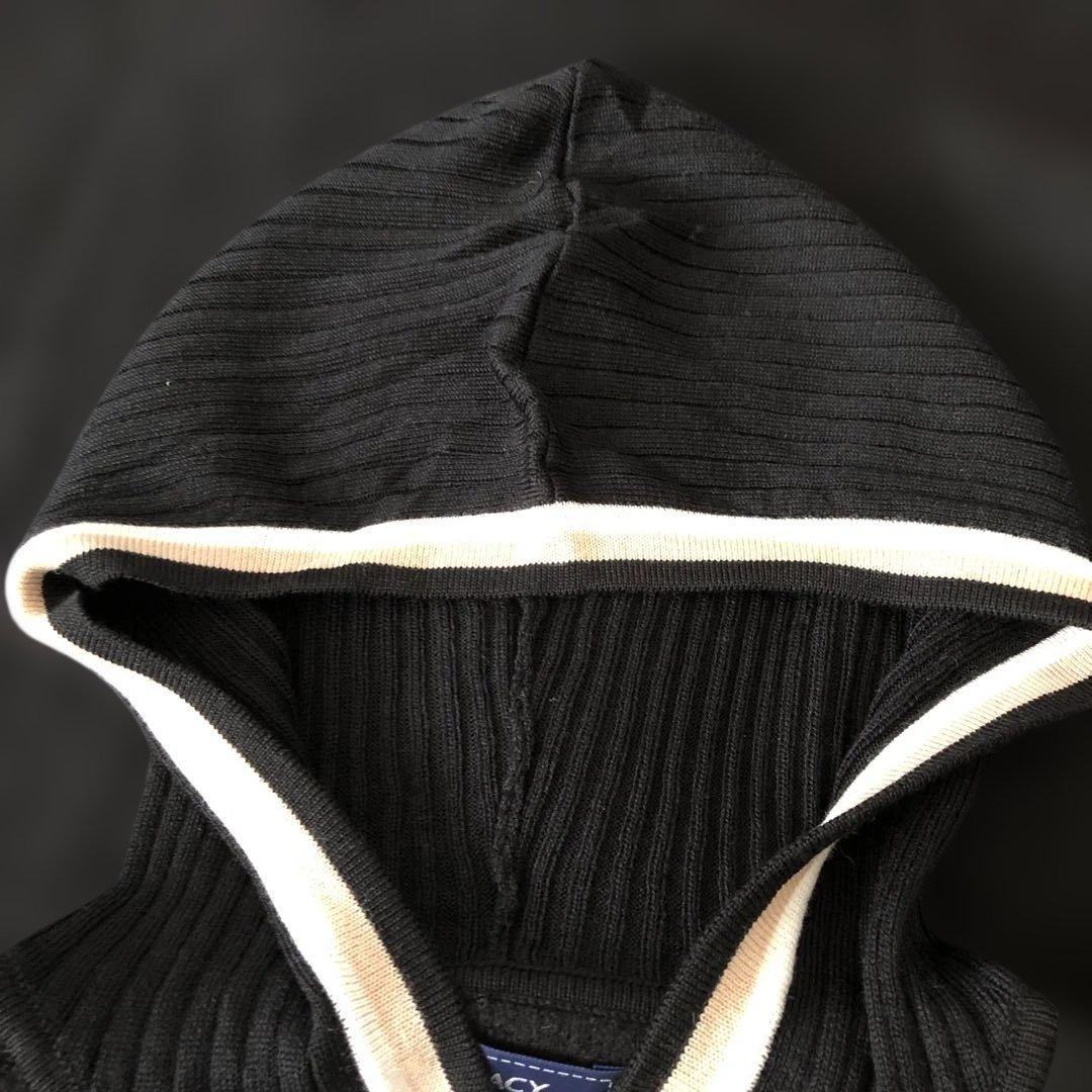 【未使用】タグ付きM’S GRACYフード付きカーディガンサイズ38