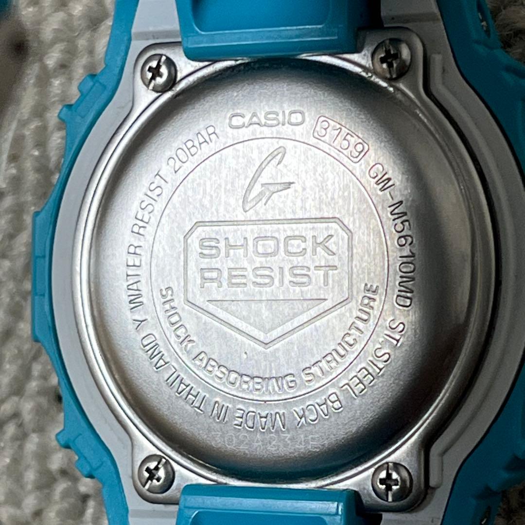 D*K様 希少★カシオ G-SHOCK GW-M5610MD ソーラー ブルー