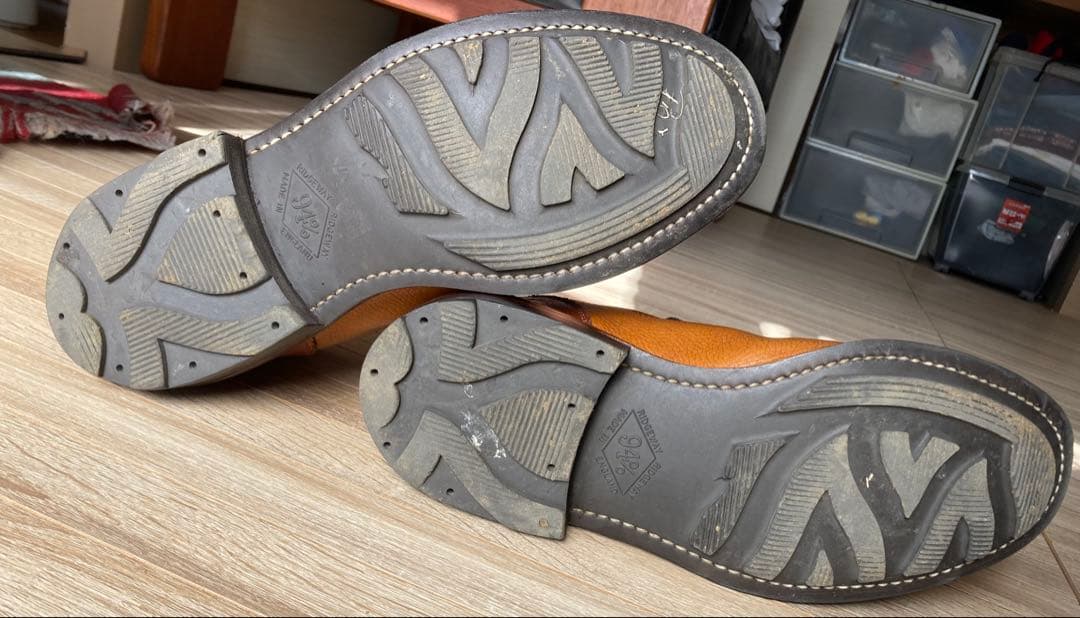 Tricker's MONKEY BOOTS トリッカーズUK8ブラウン