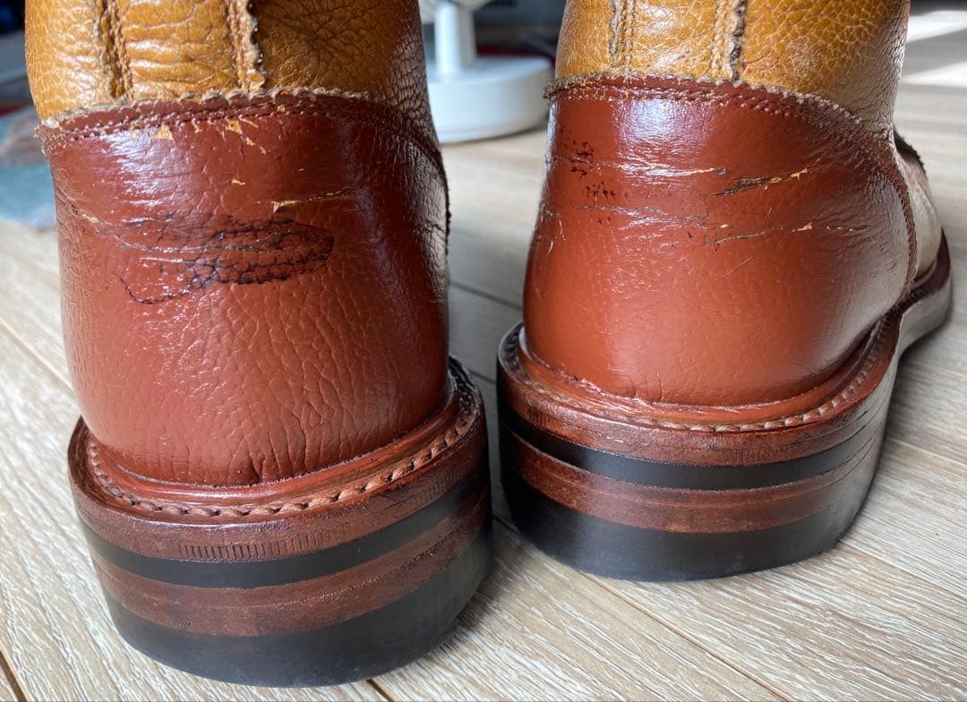 Tricker's MONKEY BOOTS トリッカーズUK8ブラウン