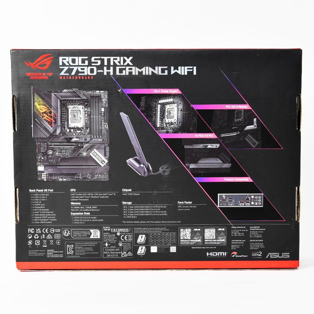 ASUS マザーボード ROG STRIX Z790-H WIFI 6E