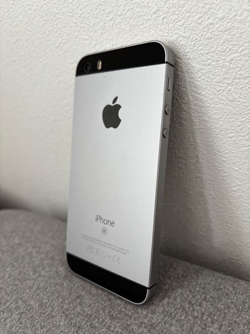 【中古品】iPhone SE 第1世代 64GB スペースグレイ　　　充電器付き