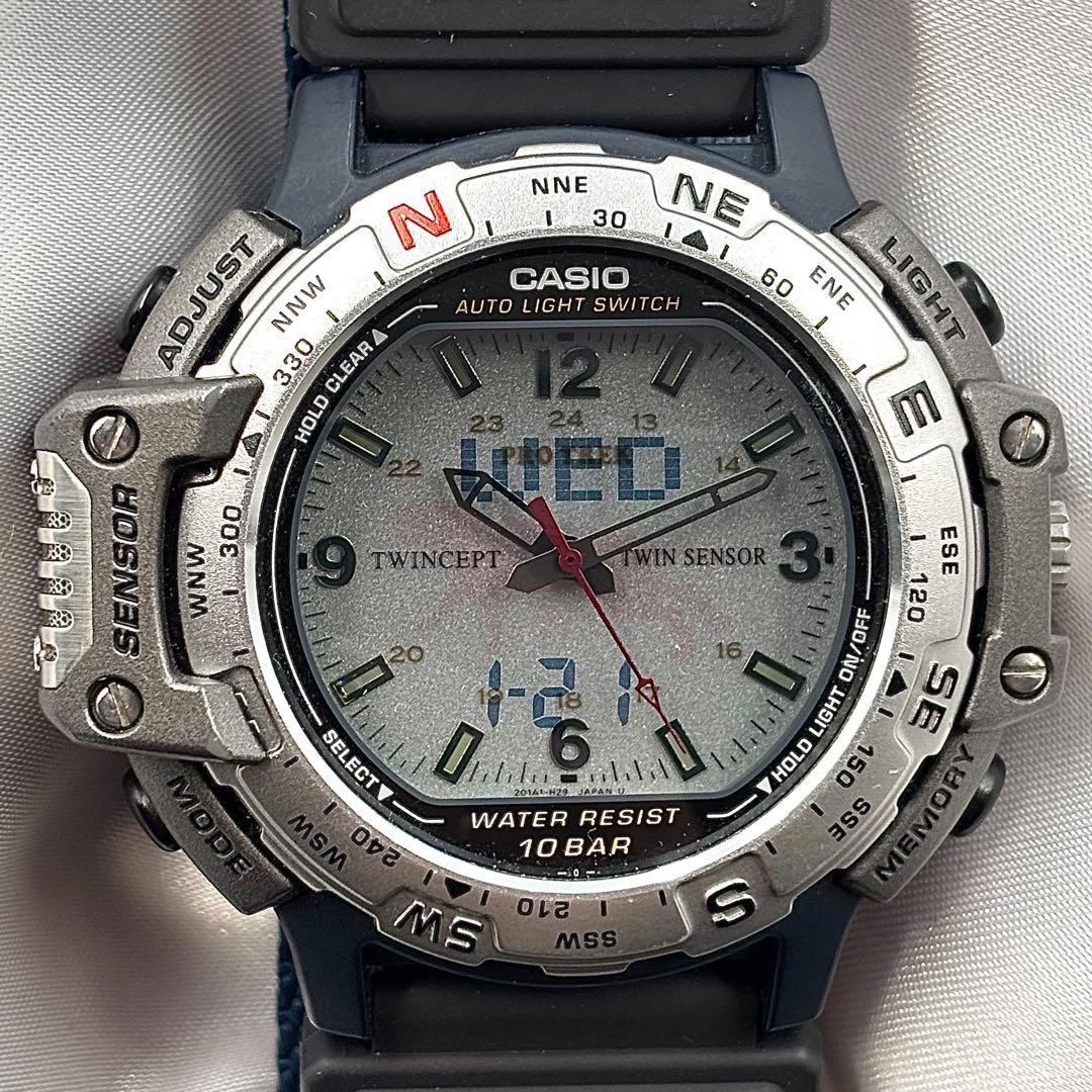 レア 稼働品 CASIO カシオ 腕時計 メンズ PRT-50 y2k 0175