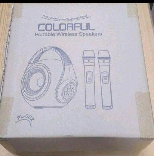 ポータブル ワイヤレススピーカー マイク無し