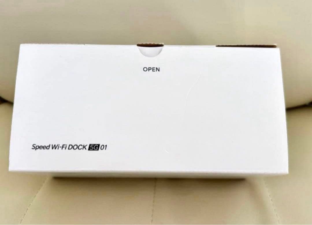 ★新品未使用品★Speed Wi-Fi DOCK 5G 01 ポケットWi-Fi