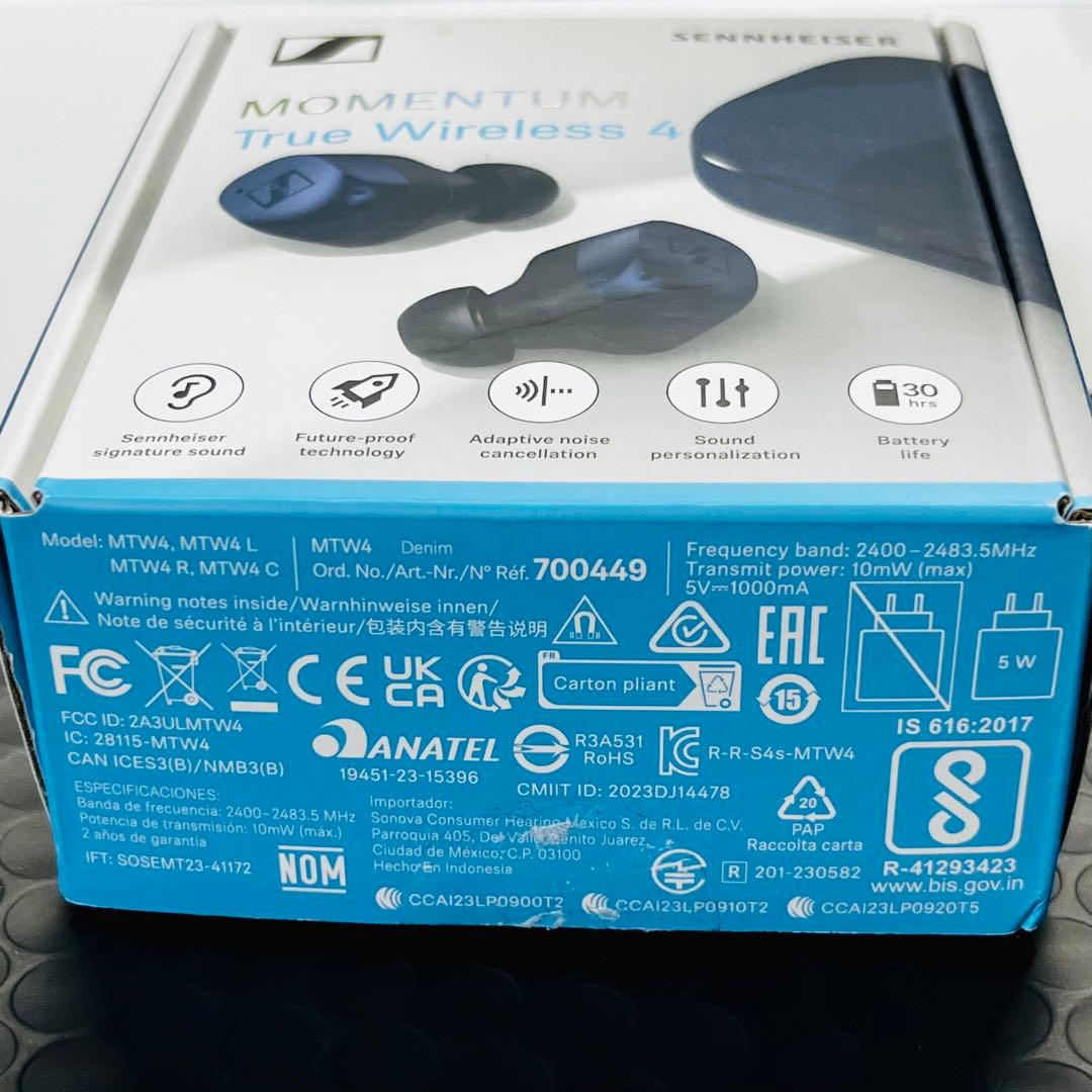 美品 Sennheiser MOMENTUM True Wireless 4