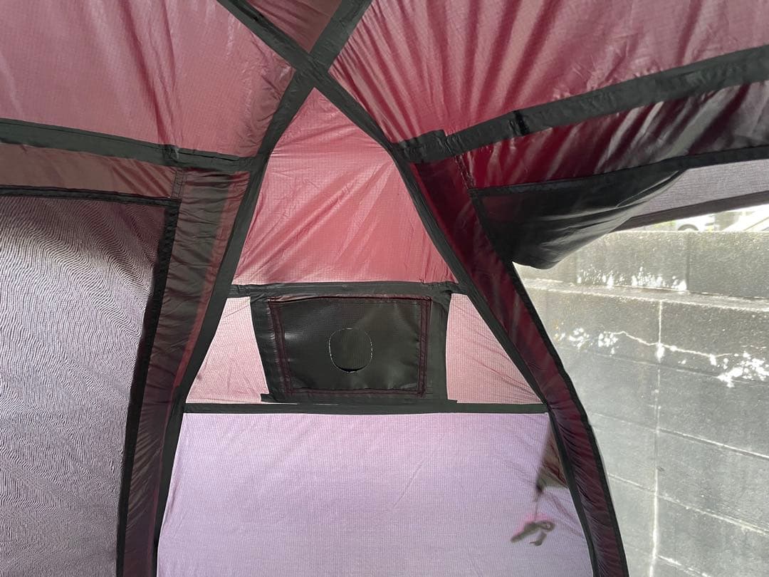 さんだぁ TOMOUNTドーム型テント ブラック