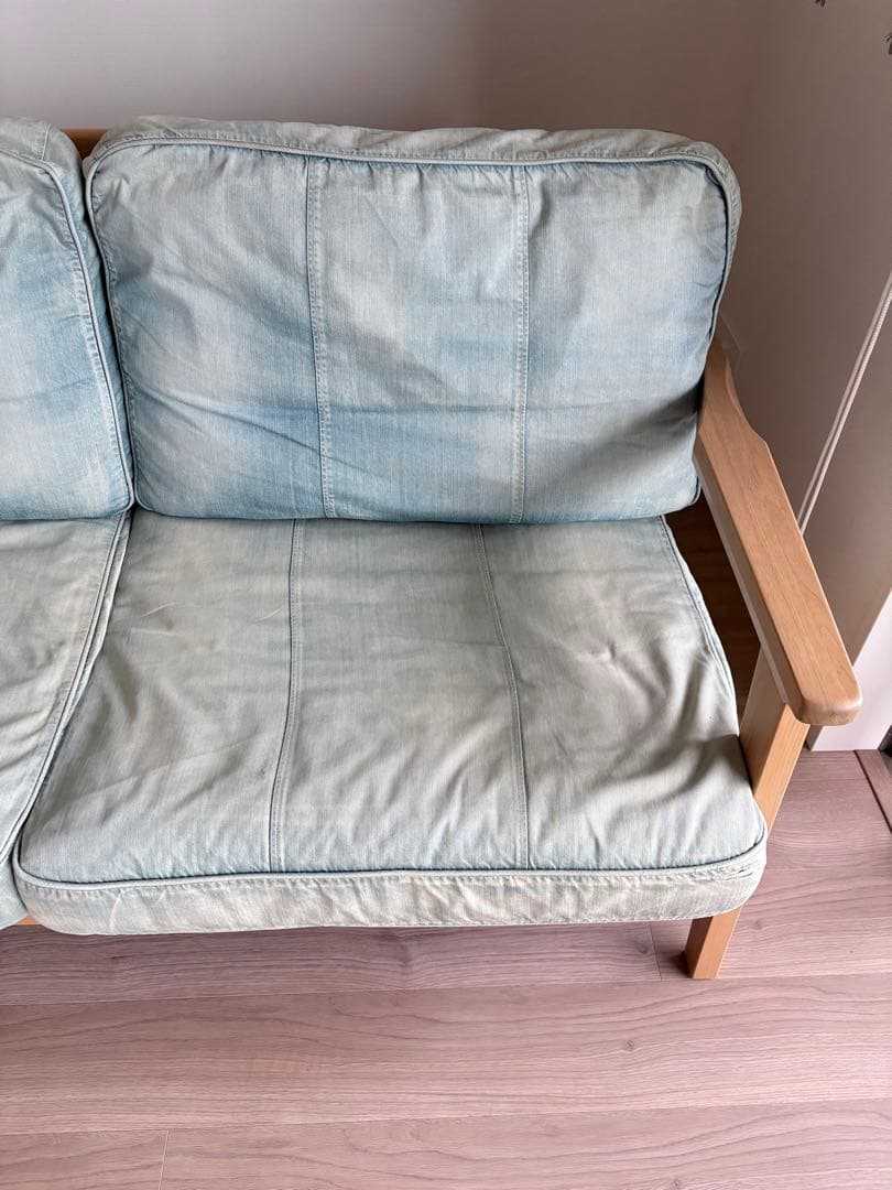 wtw ダブルティー　TISMO SOFA ティズモ　デニム 2人掛けソファ