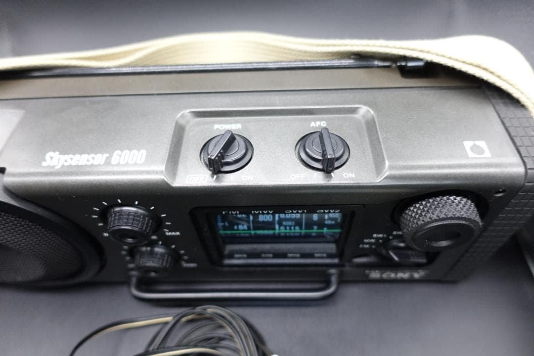 SONY Sky Sensor 6000 4バンド・ラジオ ICF-6000