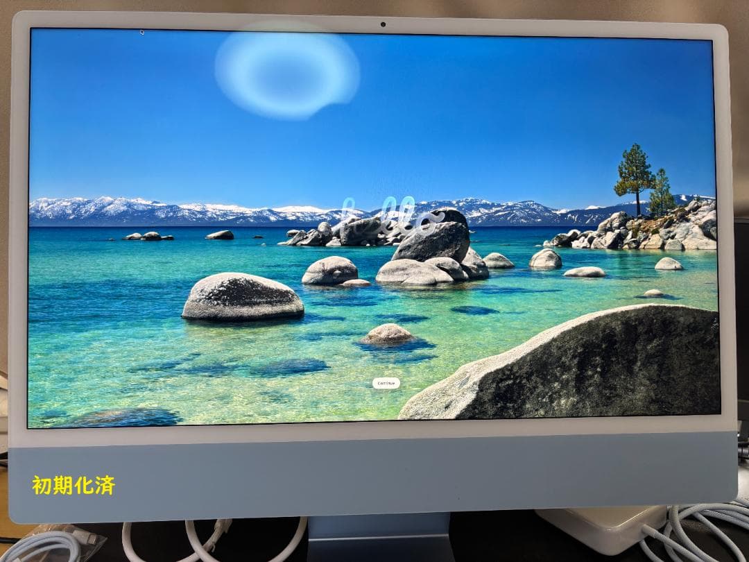 ◆Apple iMac 2023 M3 16GB 24インチ ブルーモデル