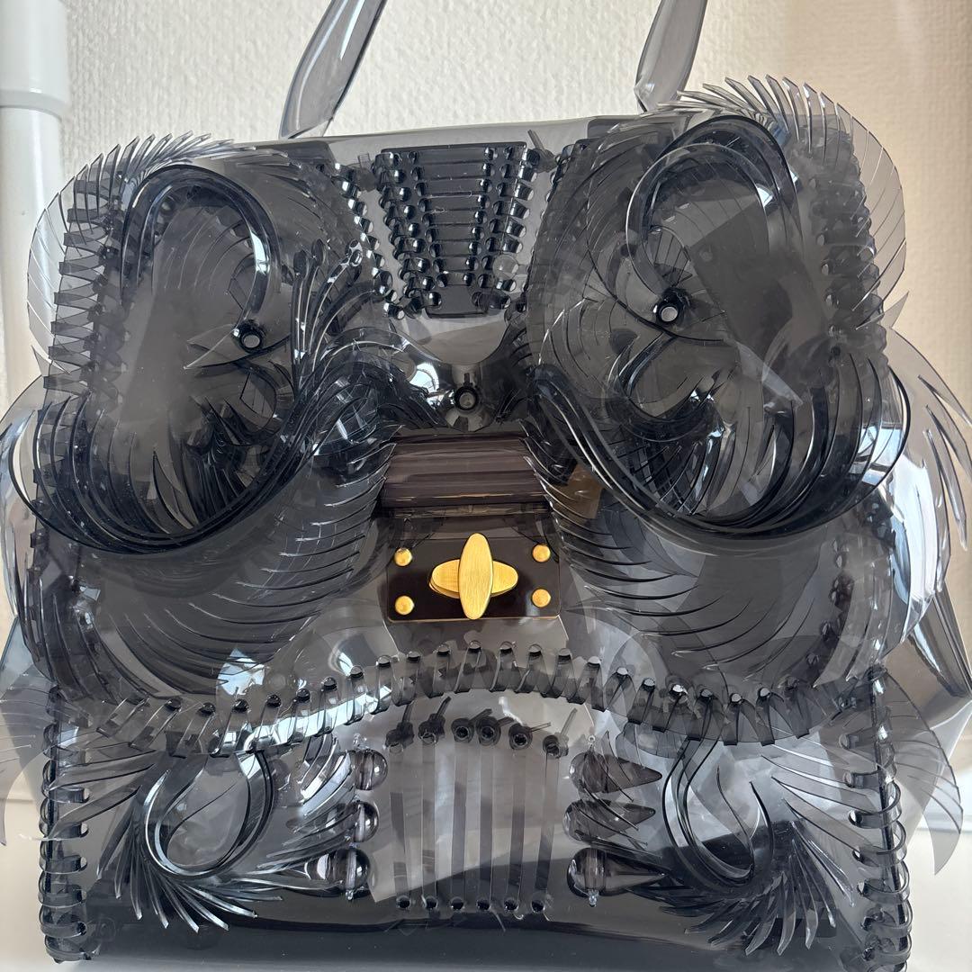 新品未使用　mamekurogouchi PVC ブラック