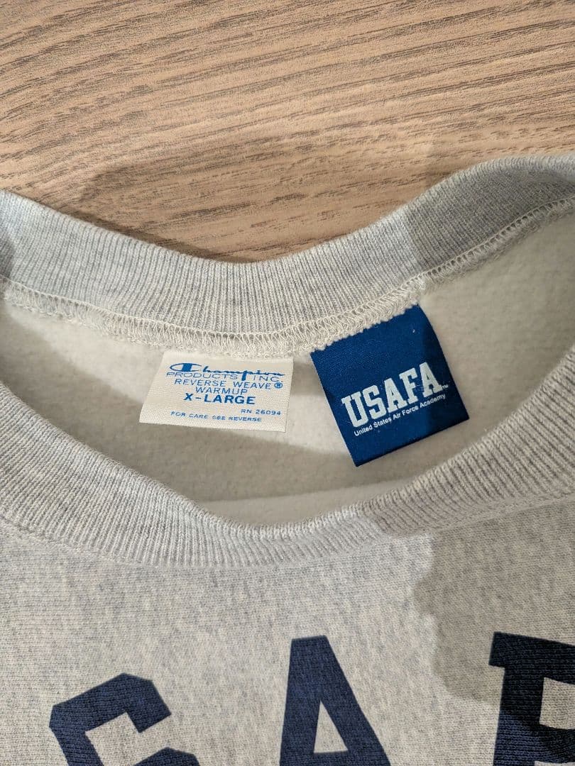 Champion　リバースウィーブUSAFA