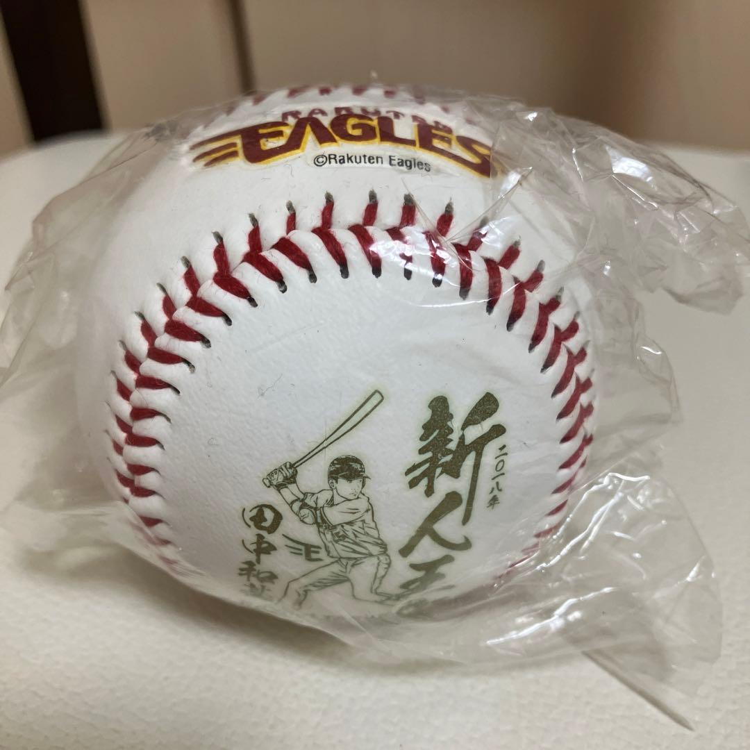 田中和基　2018最優秀新人賞獲得記念 ユニフォームチップフォトパネル　ボール付