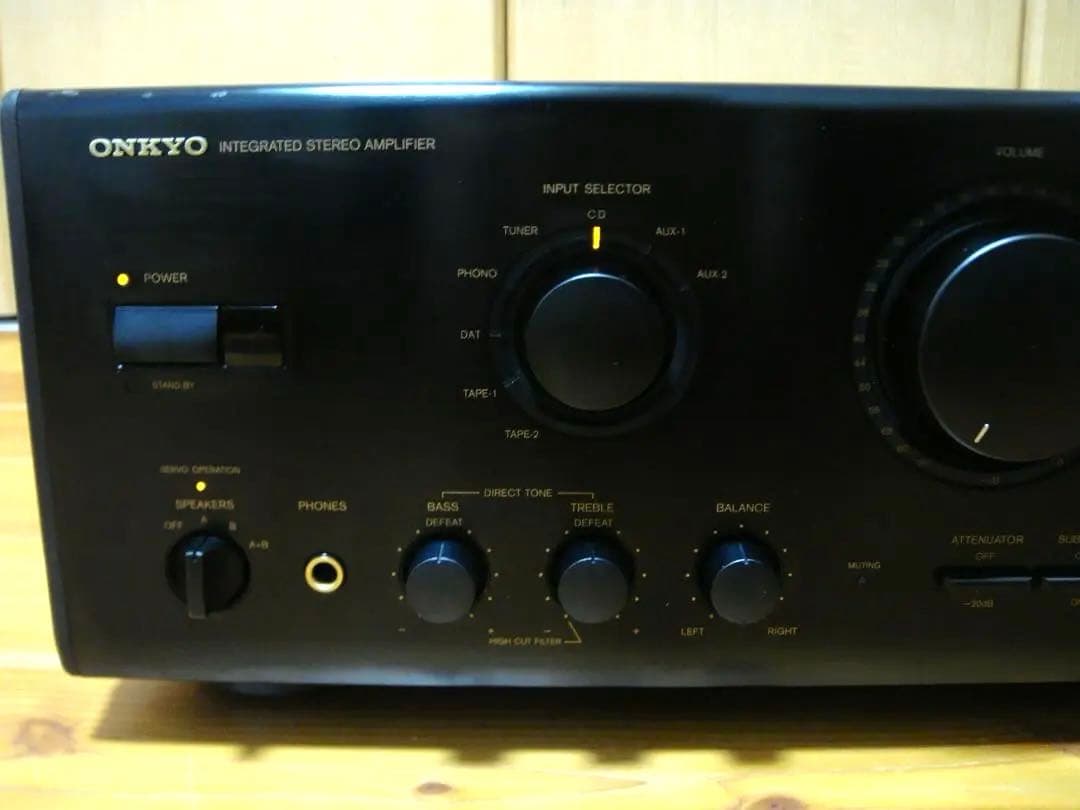 整備済 程度良 ONKYOオンキョー アンプ Integra A-917F取説付