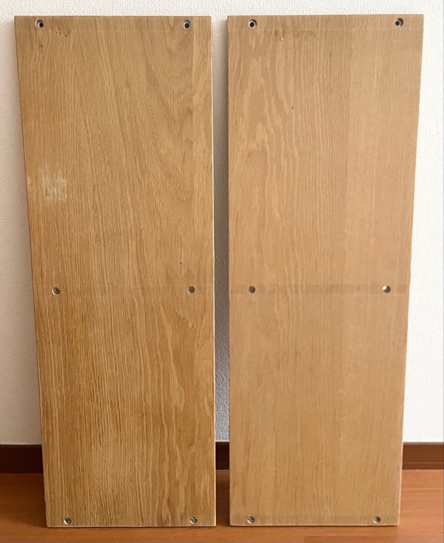 【週末限定値下】　無印良品　スタッキングシェルフ・ワイド・2段・オーク材