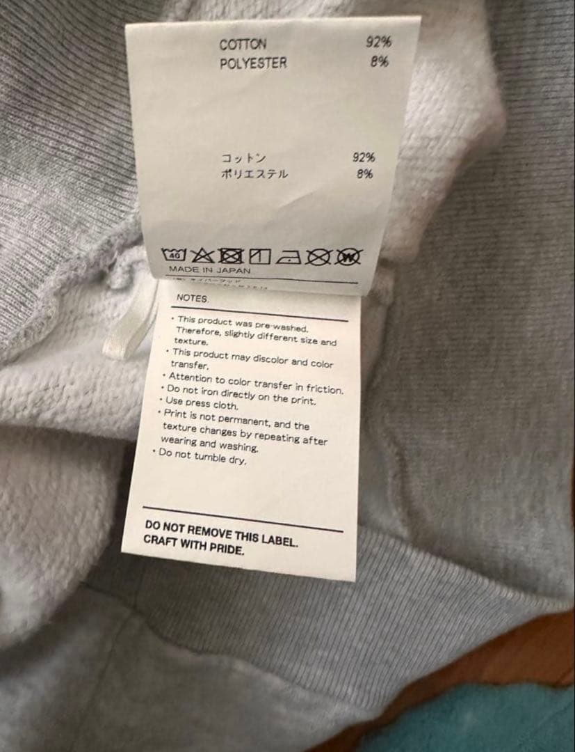 WTAPS グレー クルーネック トレーナー サイズX 03