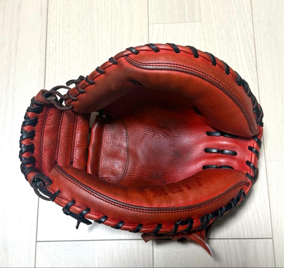 ZETTプロステイタス軟式キャッチャーミット