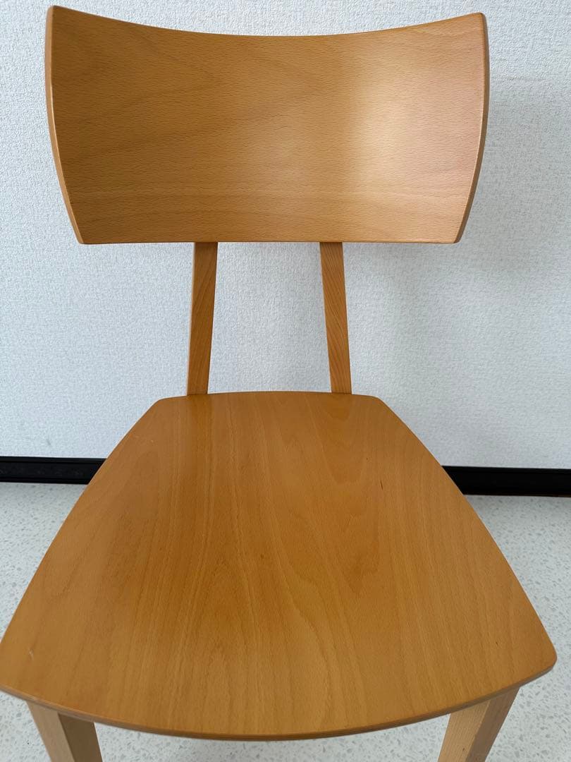 （4/4）カリガリス ダイニングチェア イタリア製 ウォールナット材※i4※