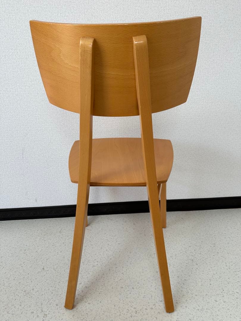 （4/4）カリガリス ダイニングチェア イタリア製 ウォールナット材※i4※