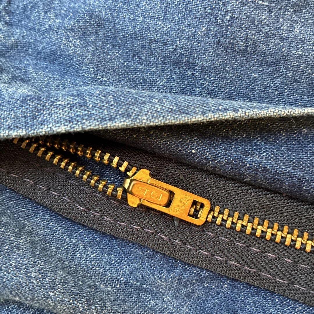 オーバーオール　オシュコシュ　アメリカ製USA70s インディゴブルーデニム古着