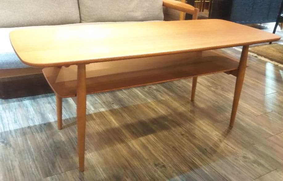 【専用】【日進木工】オーク 無垢 ソファーテーブル 国産 飛騨家具