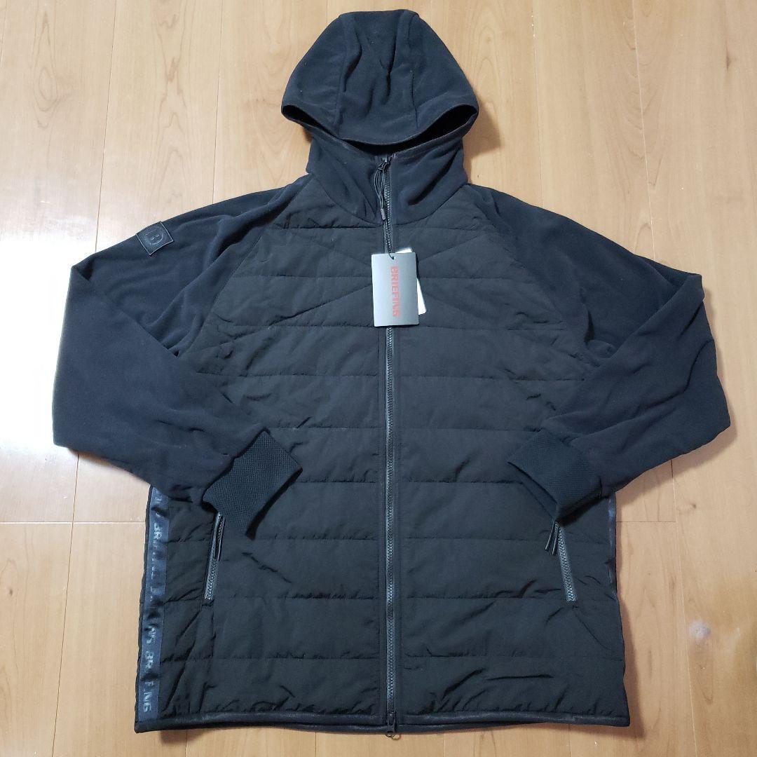 BRIEFING ブラック フード付きジャケット　L　試着のみ