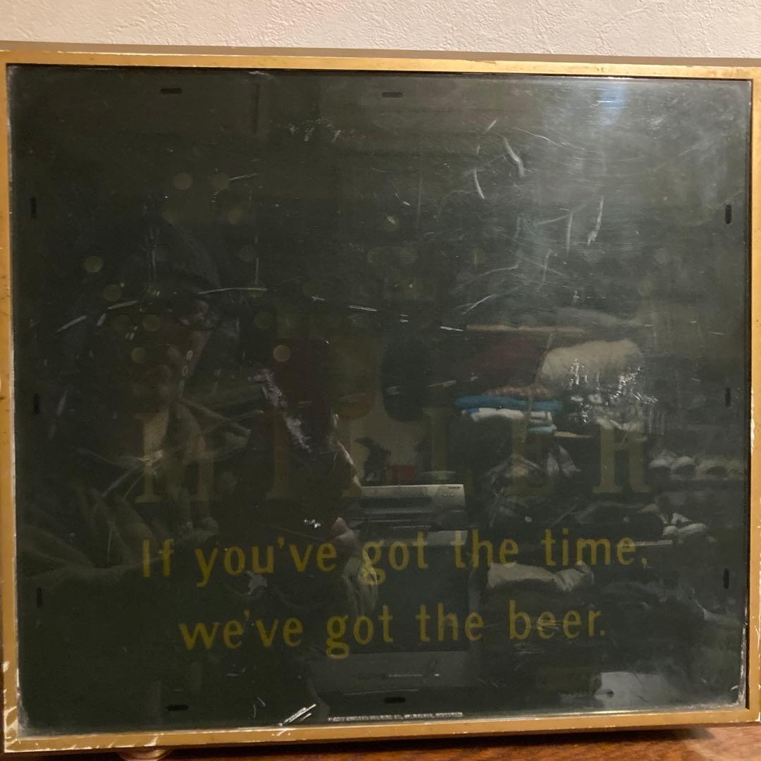 ヴィンテージ Miller high life バウンスボールモーションサイン