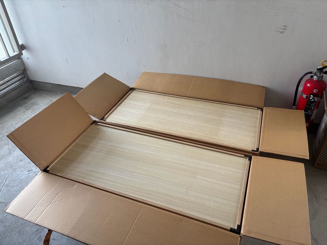 桐箪笥・大容量天然木収納・ボックス 2個セット