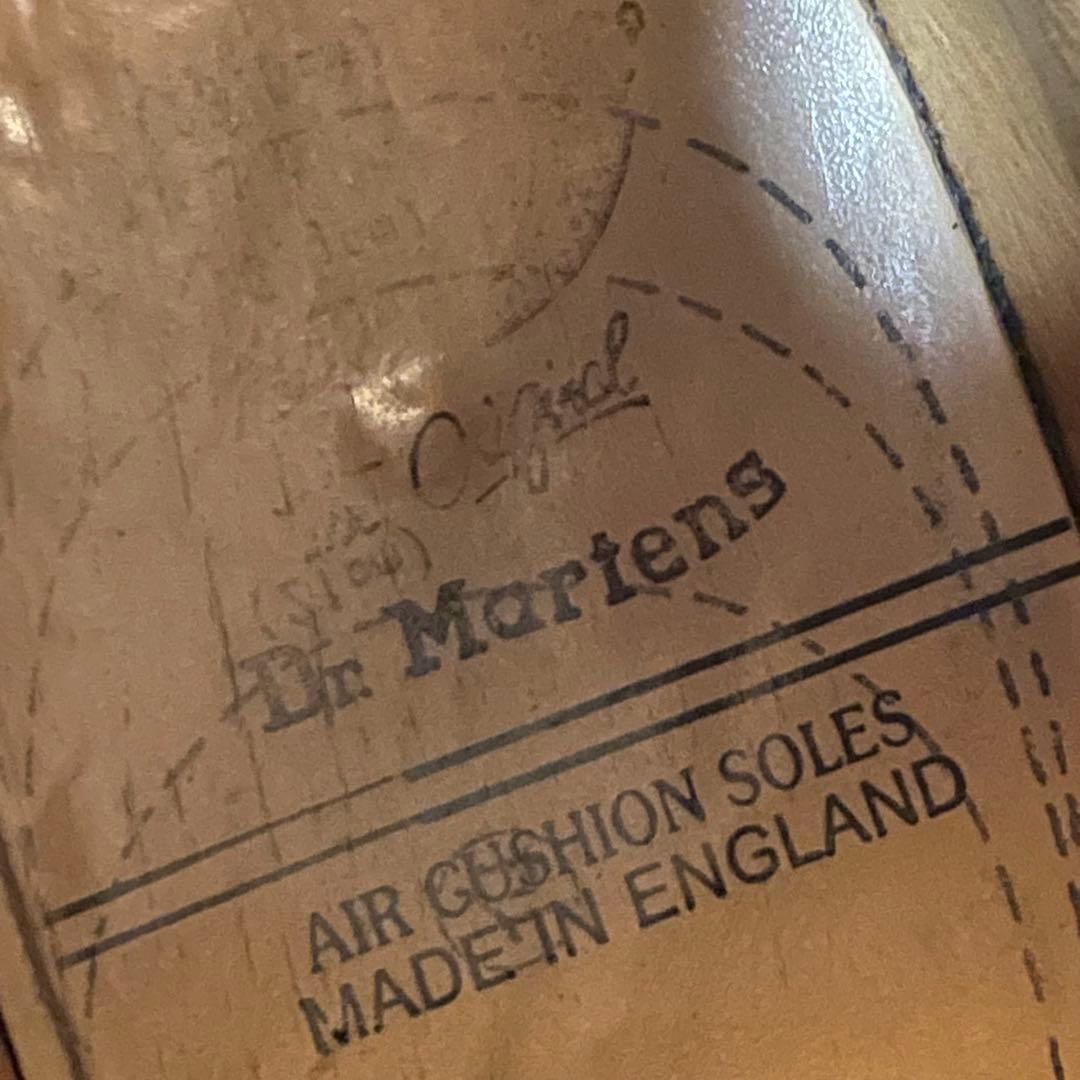 イングランド製 ドクターマーチン サイドゴアブーツ UK9 28cm ブラック