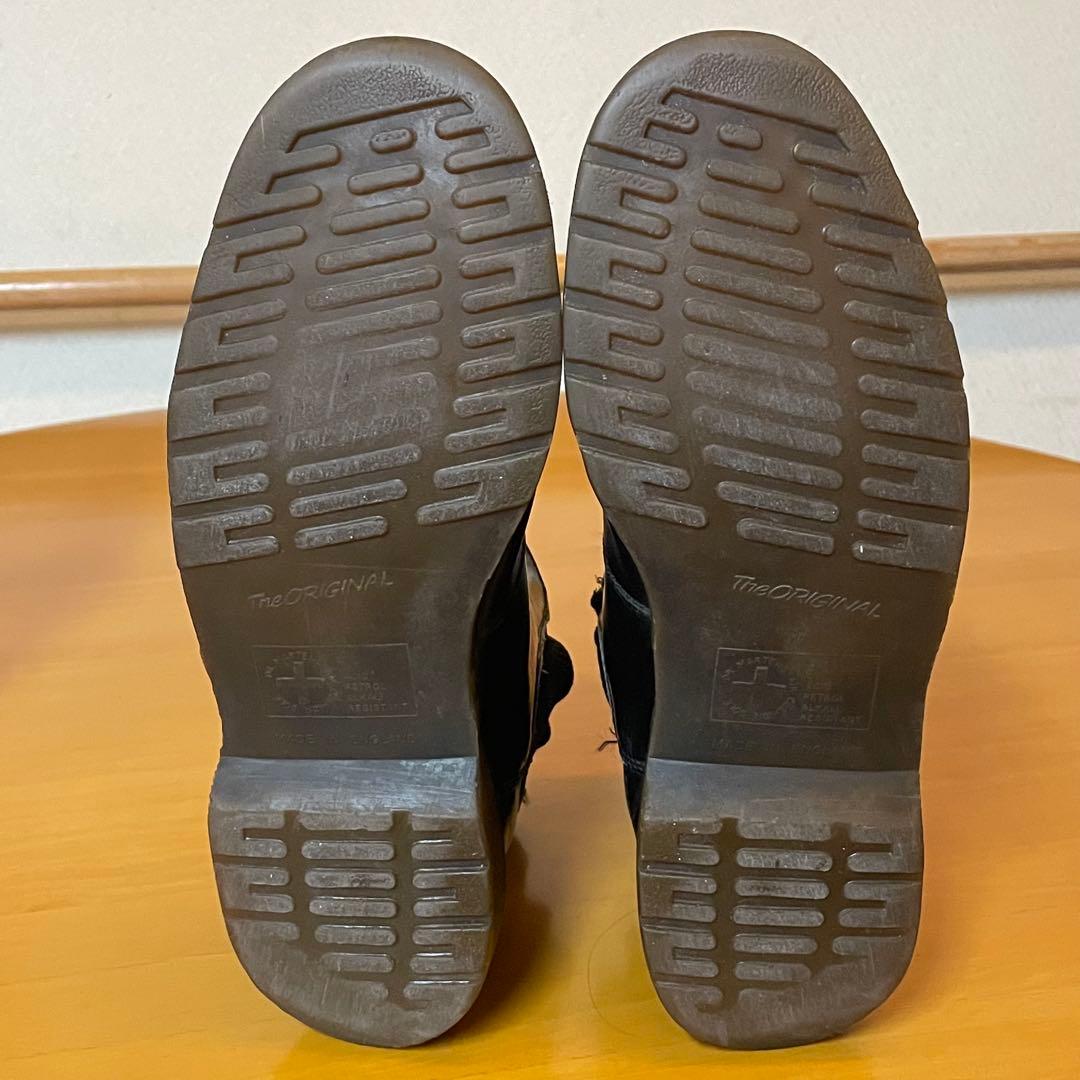 イングランド製 ドクターマーチン サイドゴアブーツ UK9 28cm ブラック