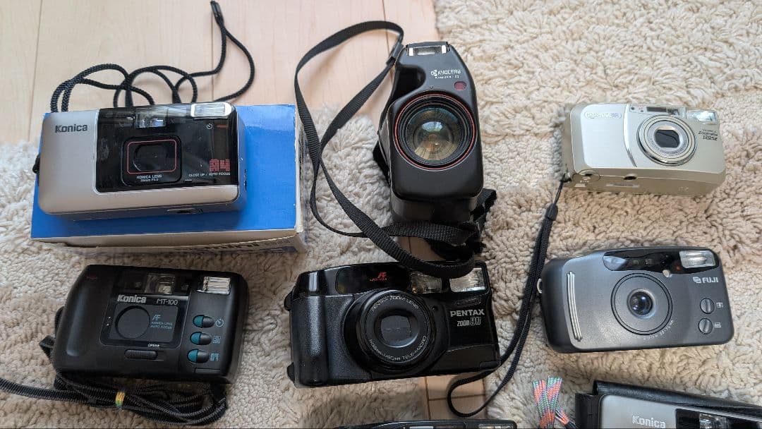 ジャンク フィルムカメラ 15台 まとめ