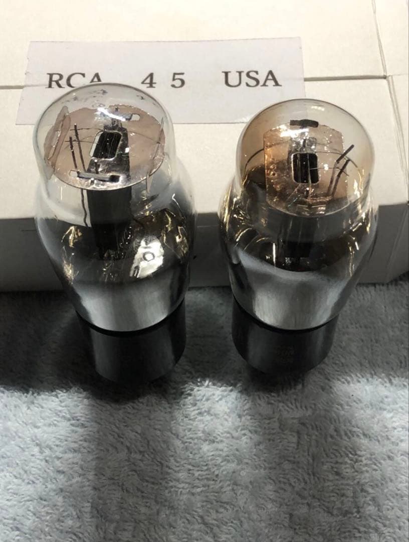 RCA 真空管 45 USA製 2本 良品