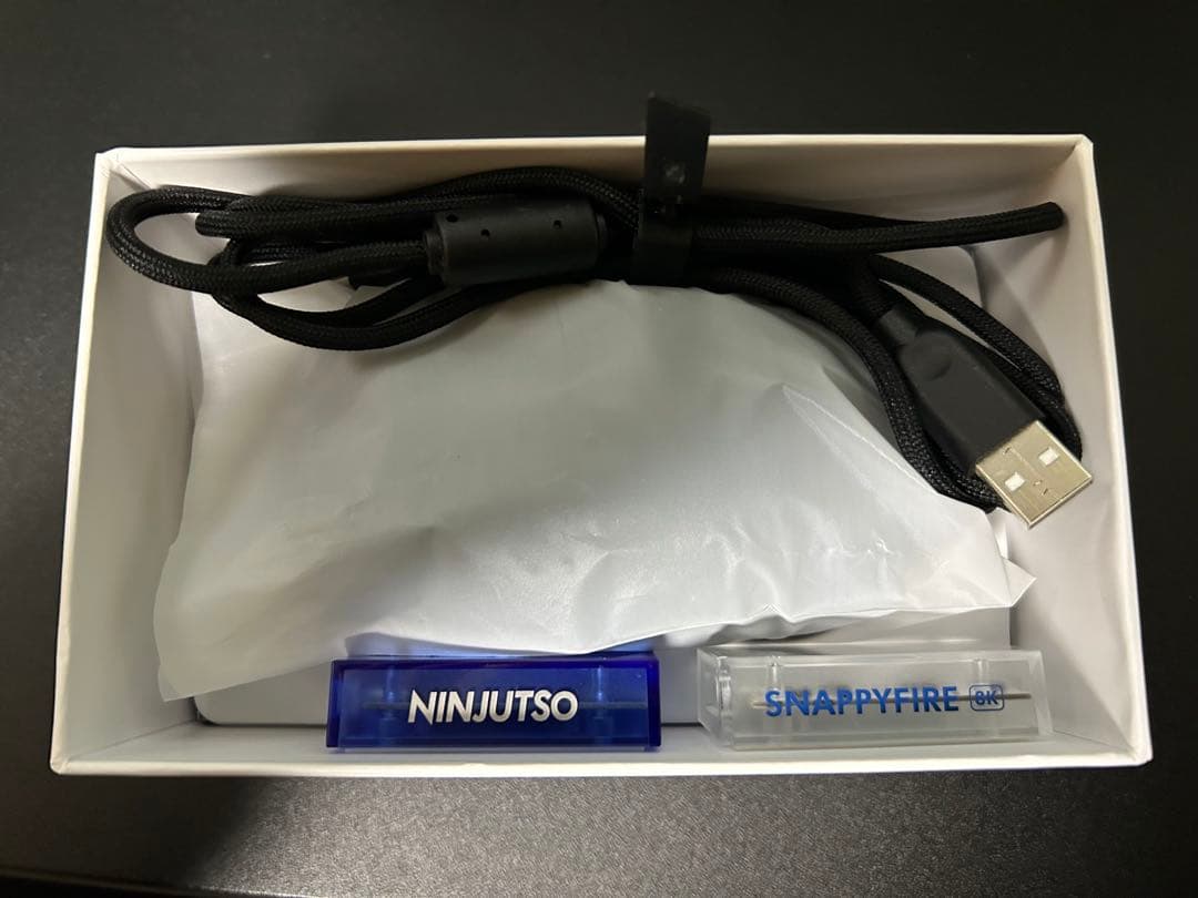 NINJUTSO V2 マウス 本体 USBケーブル付き