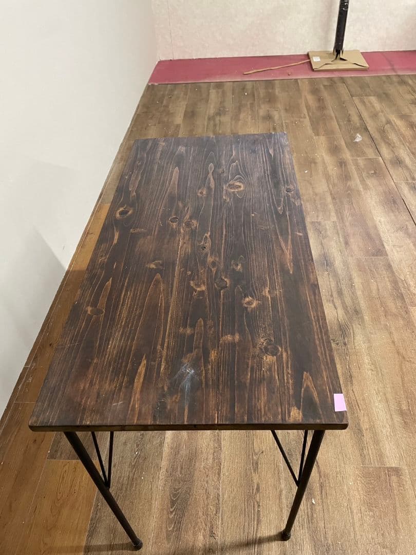 yoshithwin358　ウォールナット色　パソコンデスク　幅90cm