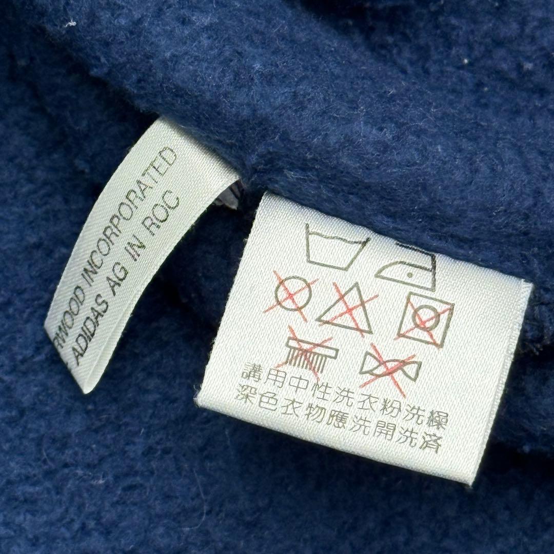 90s old adidas アディダス スウェットシャツ ネイビー M