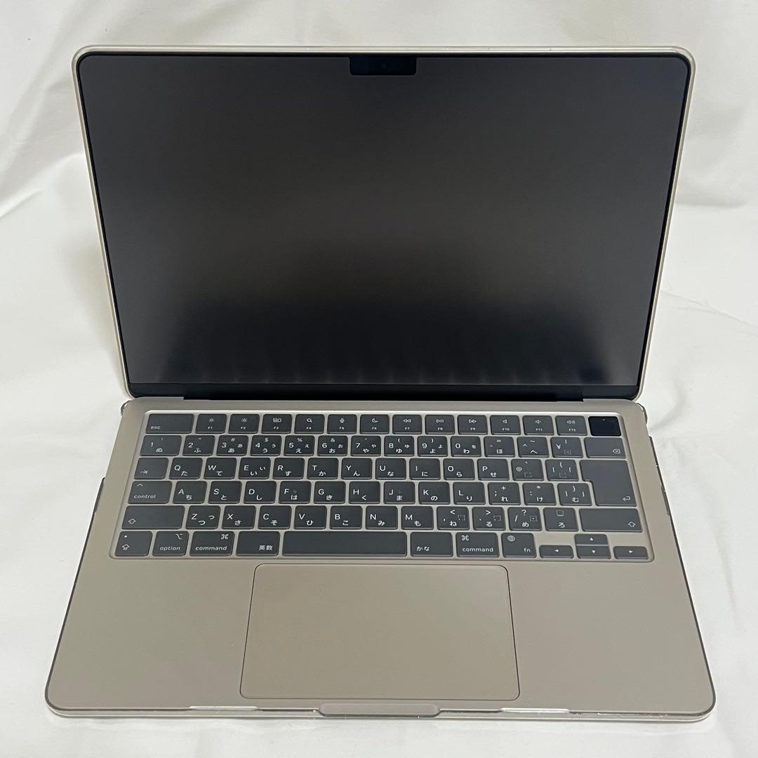 蟹*所様 【ほぼ未使用】MacBook Air M2 256GB スターライト1